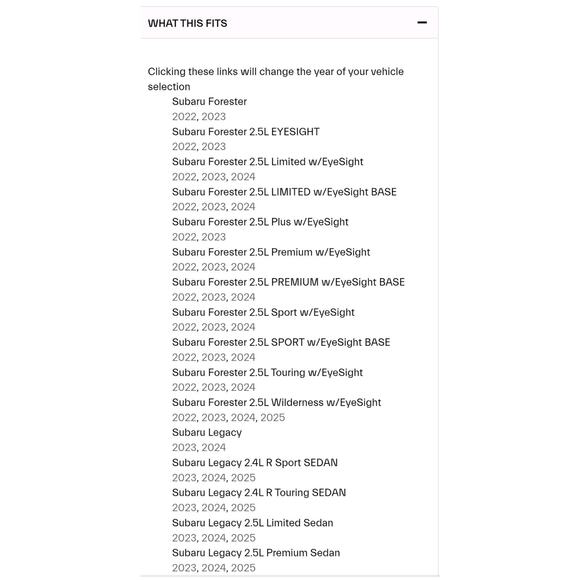 OEM NEW 2025 Subaru Forester Interior Foldable Windshield Sunshade SOA9031100 - Picture 2 of 13
